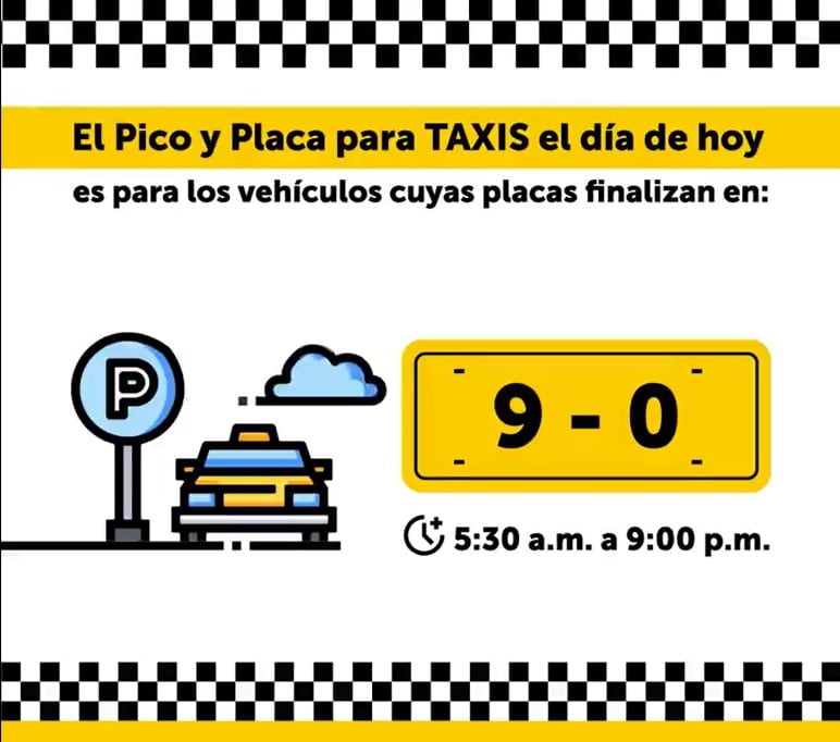 Así se rige la medida en la capital del país para los vehículos de transporte público - crédito @BogotaTransito/X