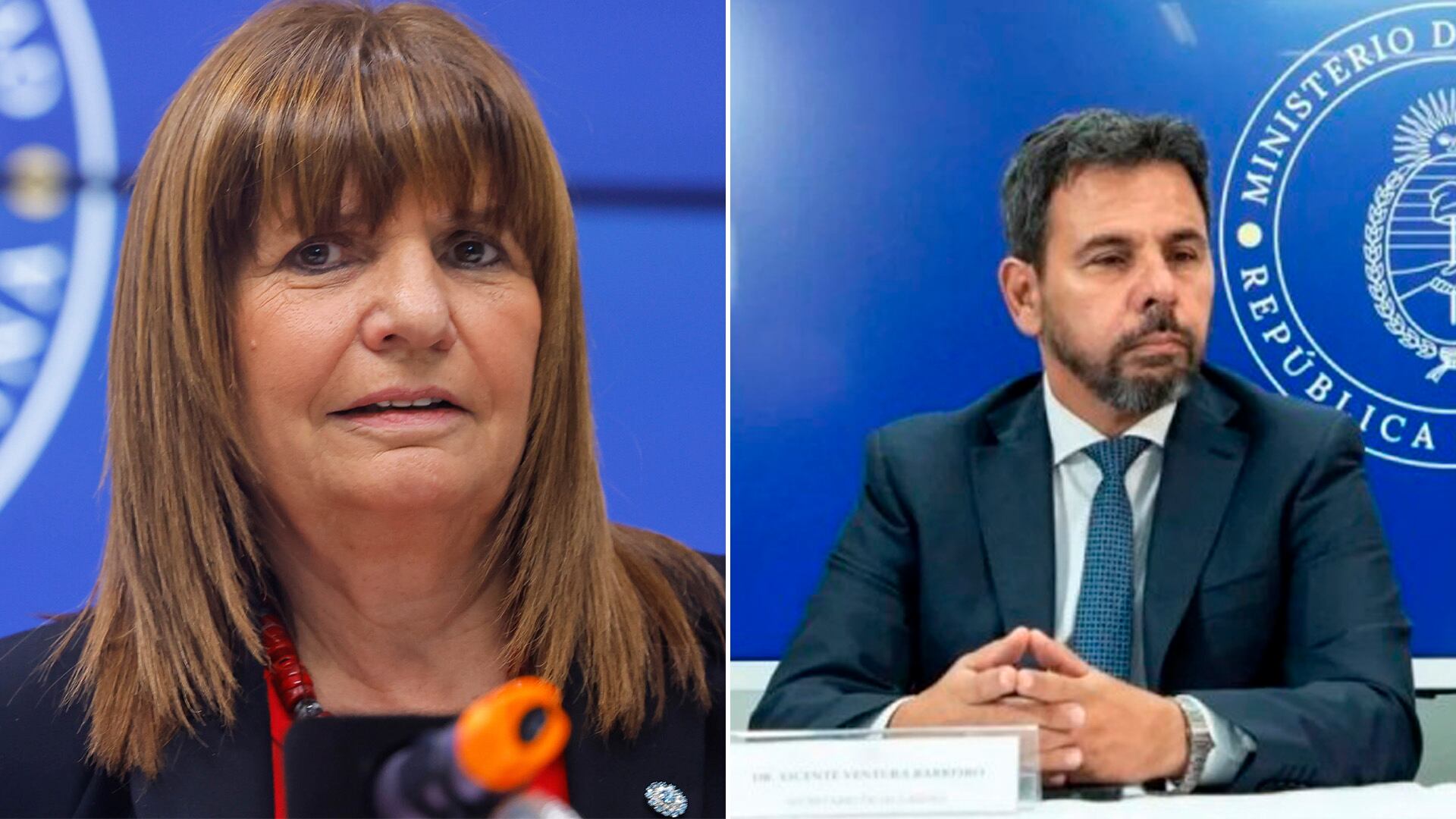 Patricia Bullrich - Vicente Ventura Barreiro