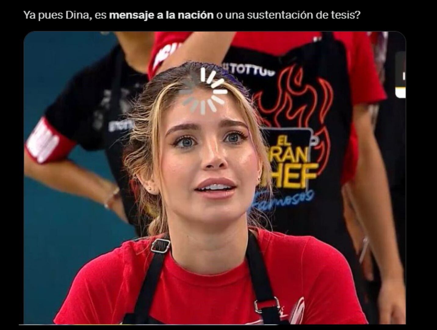 Memes por el Mensaje a la Nación de Dina Boluarte.