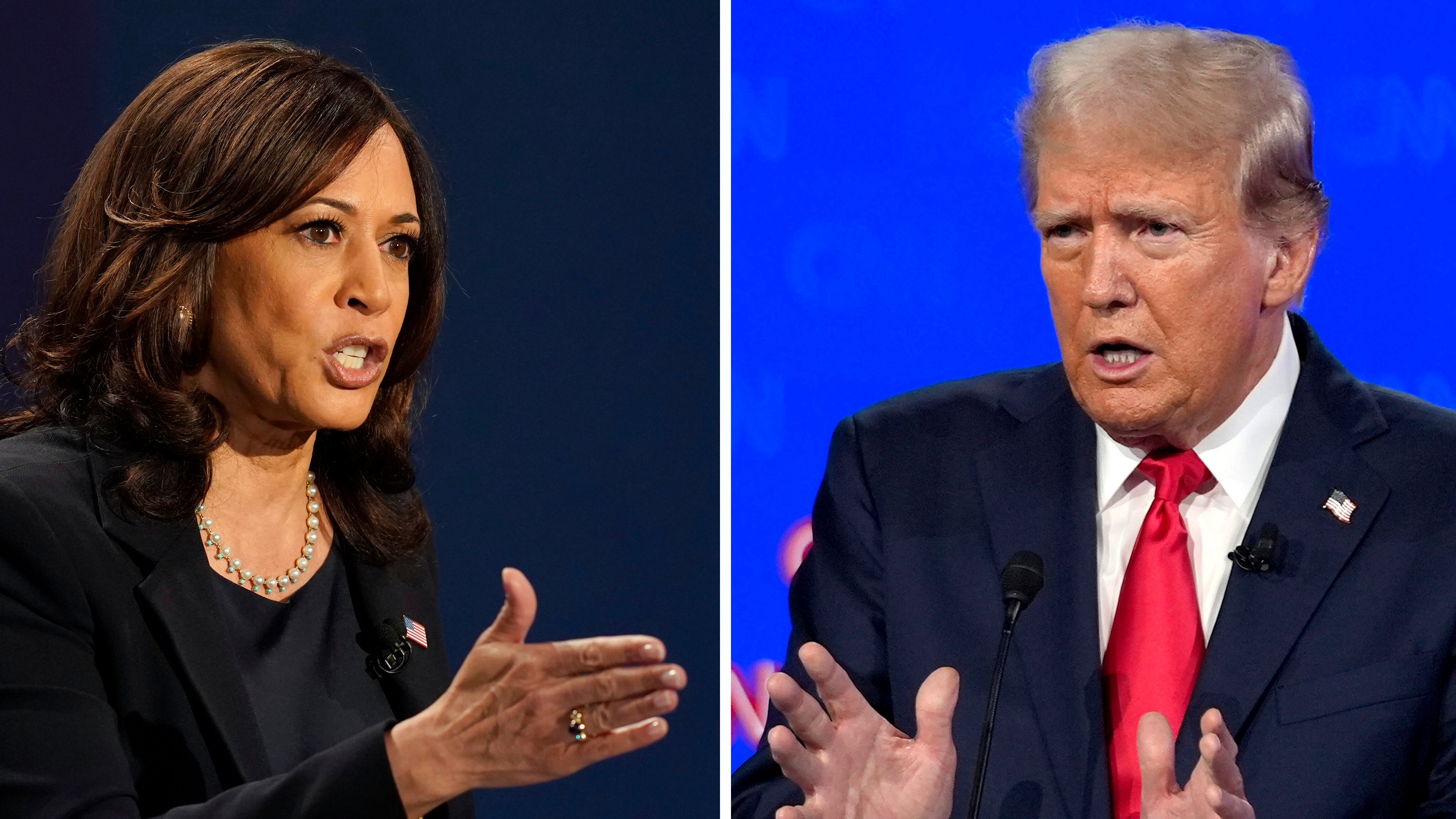 Kamala Harris debatirá con Donald Trump el 10 de septiembre (AP Foto)