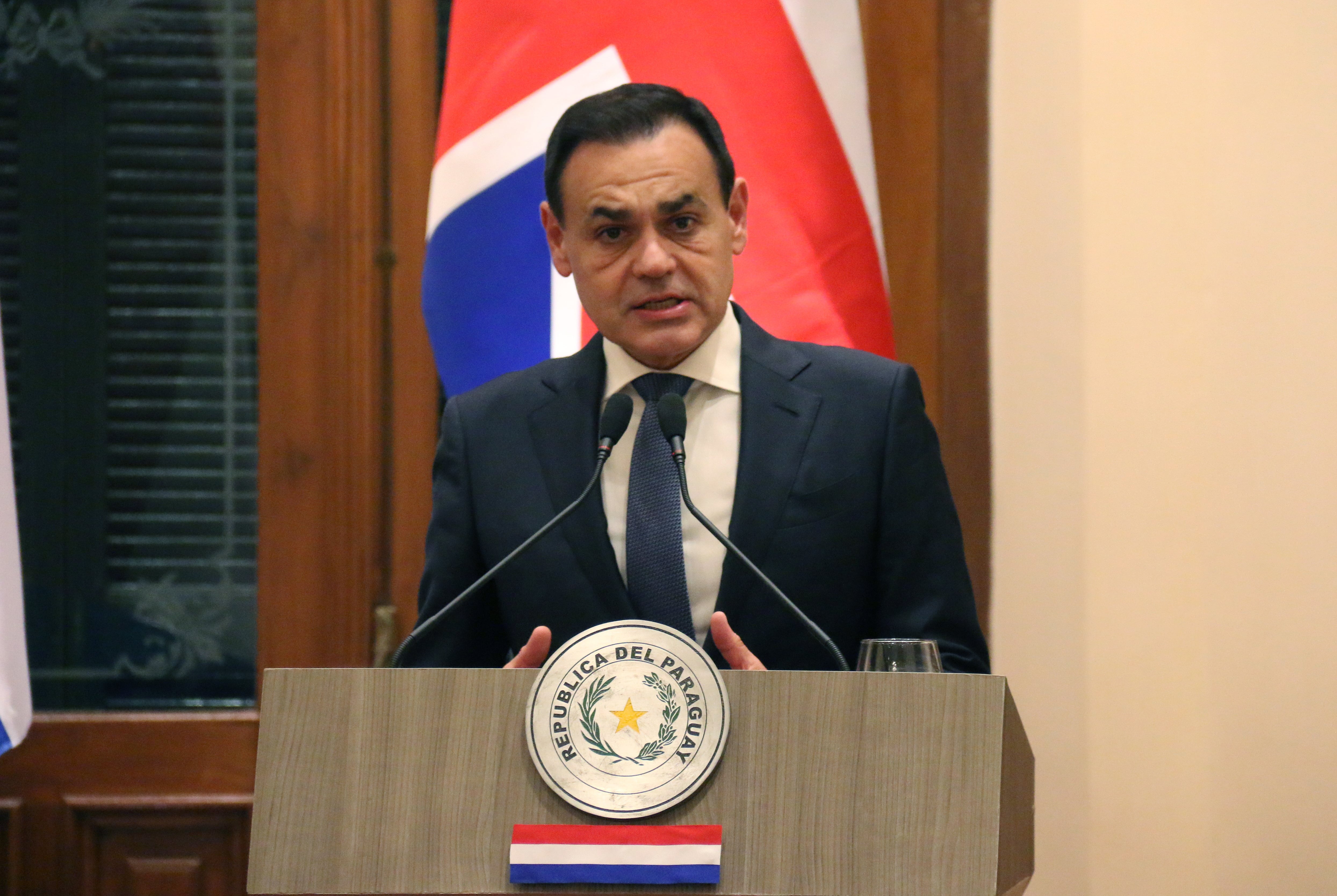 Rubén Ramírez, ministro de Relaciones Exteriores de Paraguay (EFE/Nina Osorio) 