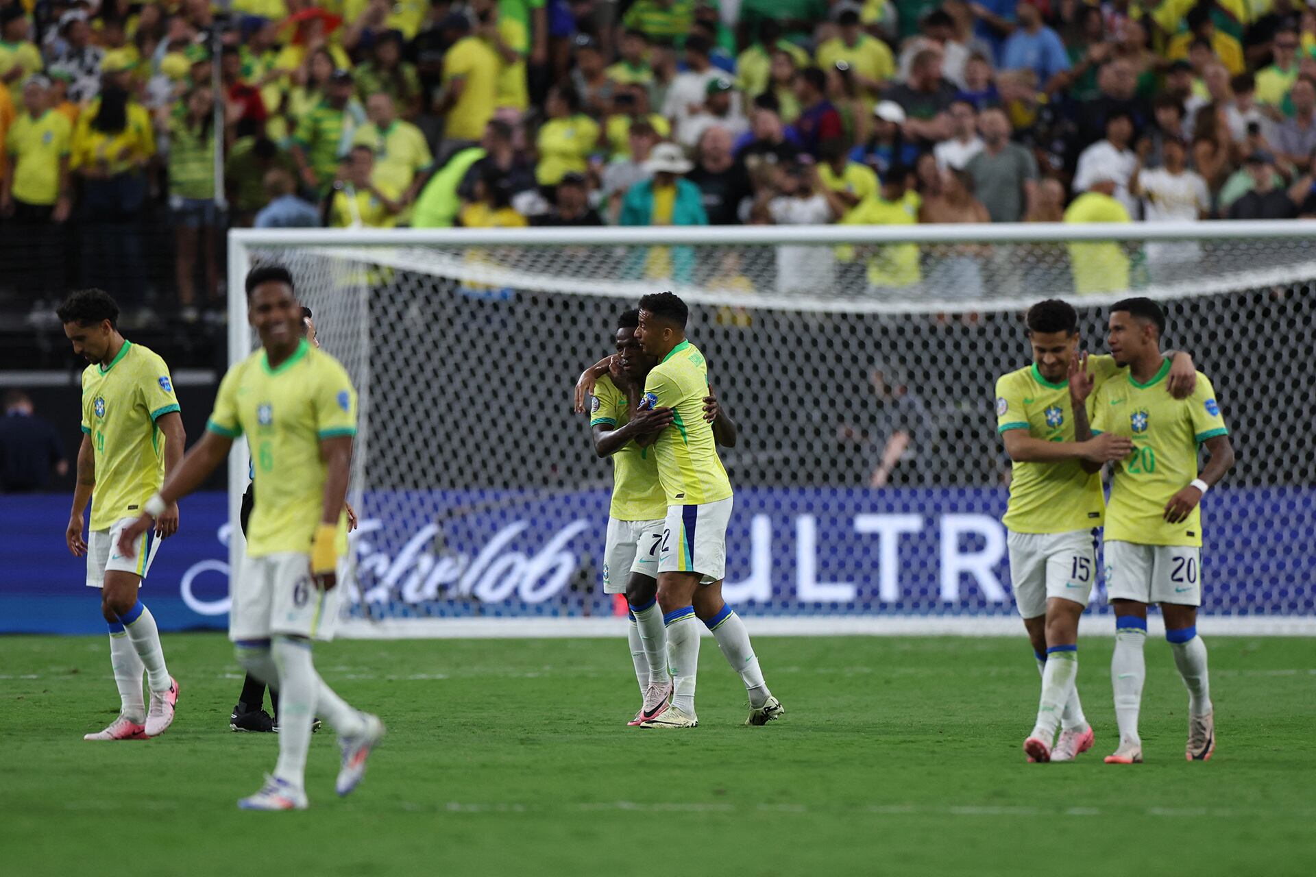 Copa América 2024 - Paraguay Brasil - Gol de Brasil