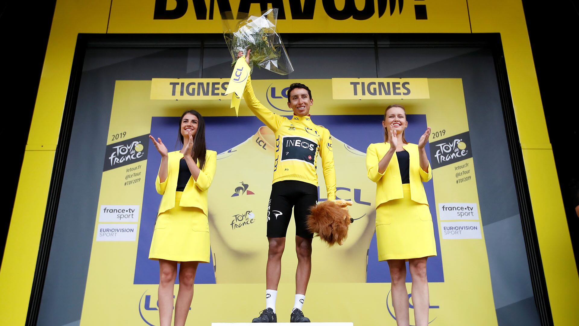 Egan Bernal ha sido el único ciclista latinoamericano que ha ganado el Tour de Francia - crédito Reuters