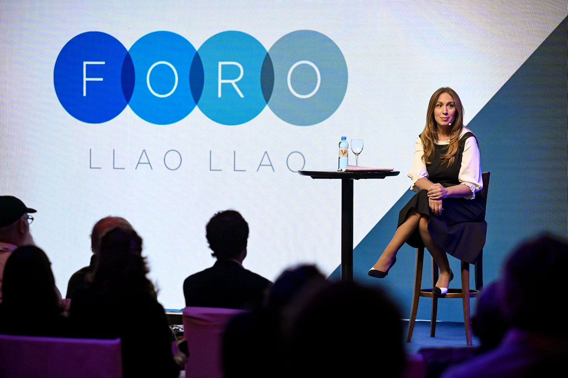 Maria Eugenia Vidal en el Foro Llao Llao