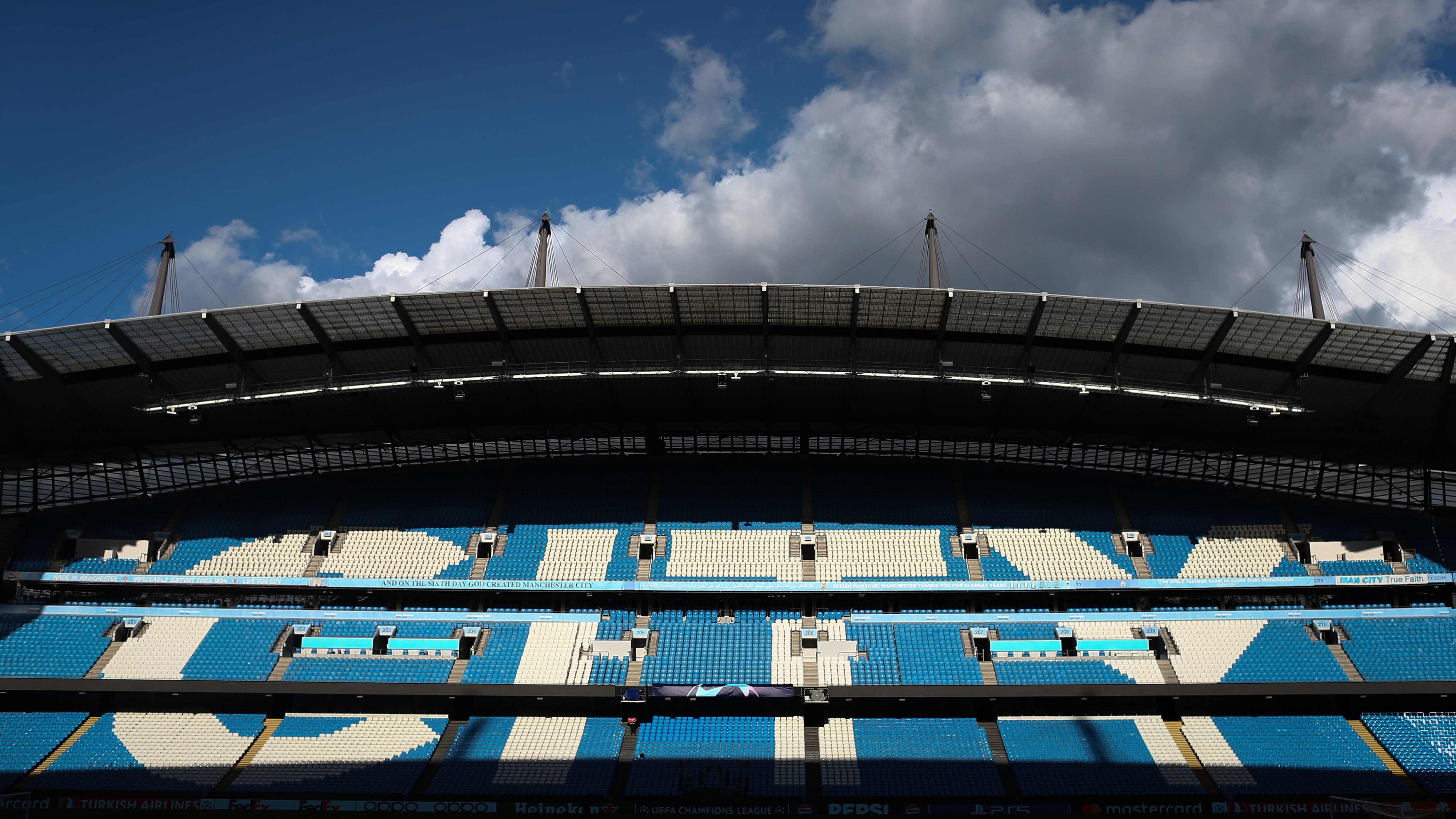 Vista general del Etihad Stadium, el campo del Manchester City. EFE/EPA/ADAM VAUGHAN