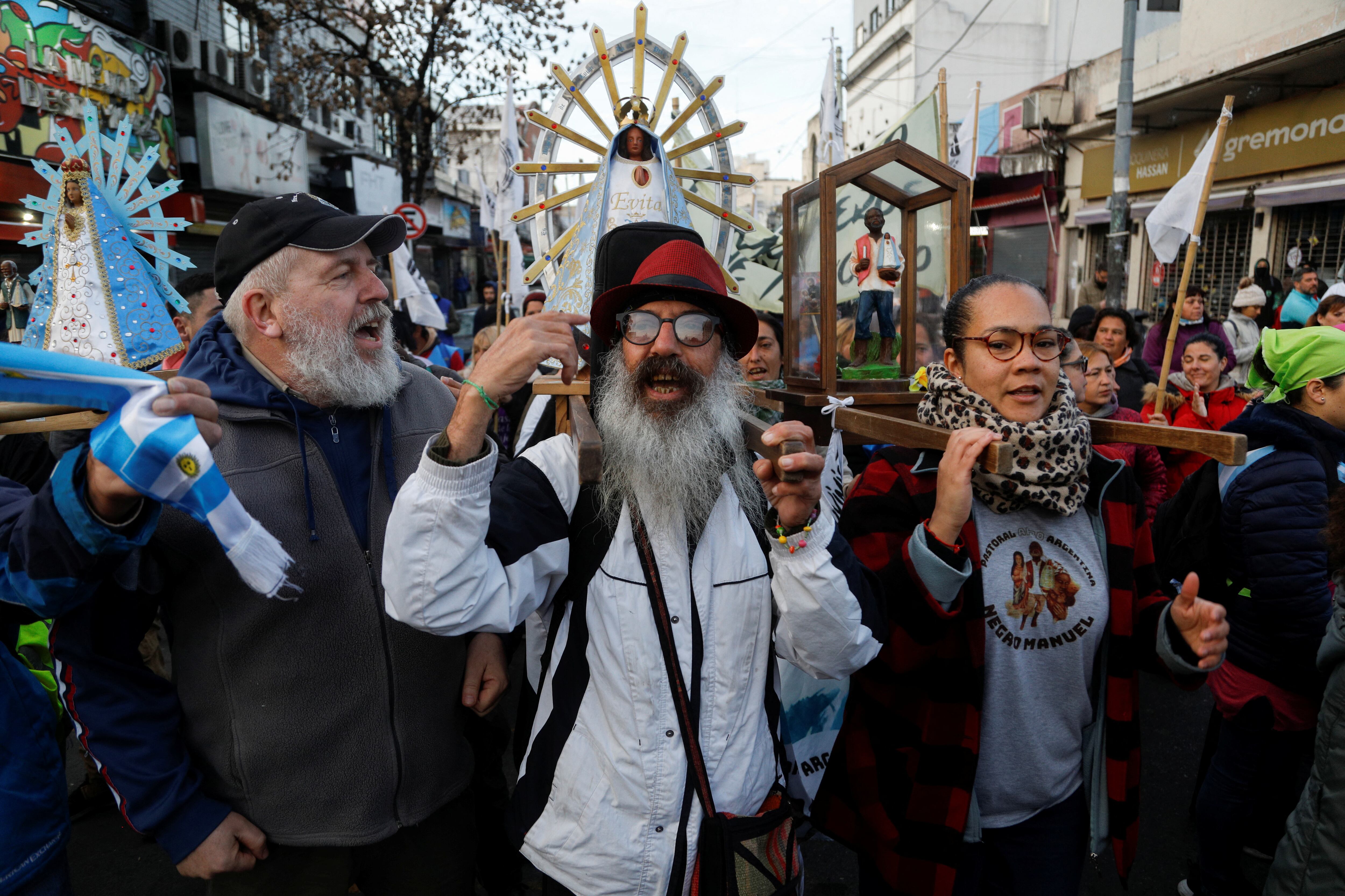 Comenzó la movilización (REUTERS/Cristina Sille)