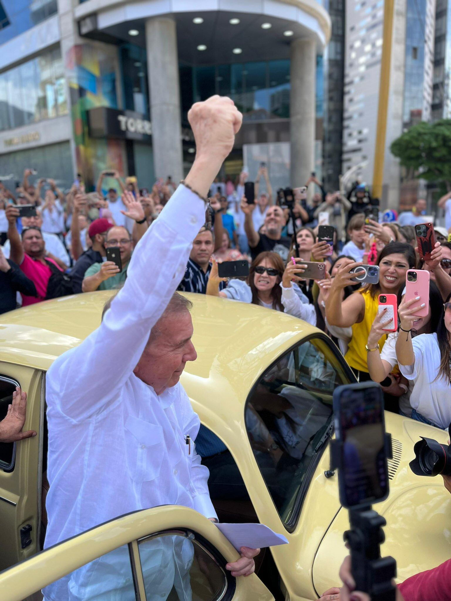 Elecciones presidenciales en Venezuela - Edmundo González votación