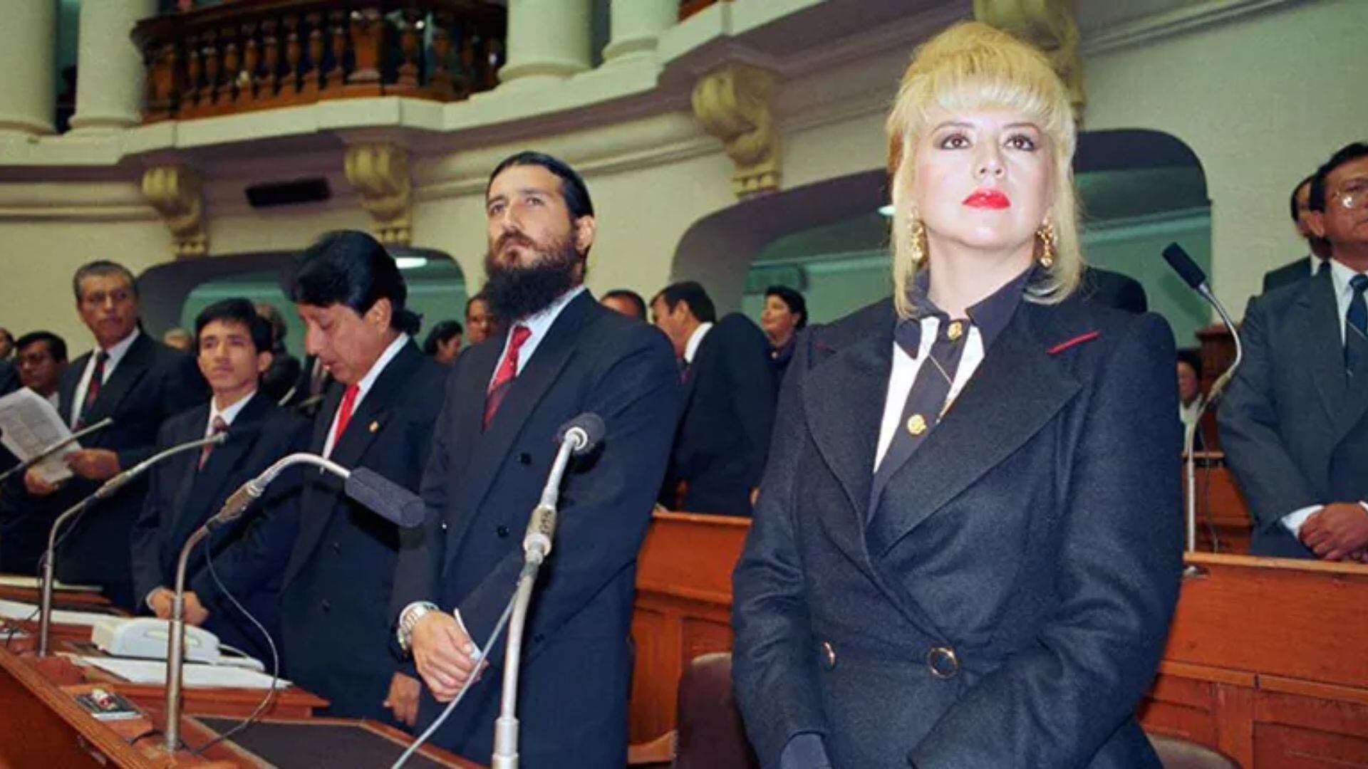 A inicios de 1995, Susy Díaz postuló al Congreso con con el partido Movimiento Independiente Agrario (MIA).