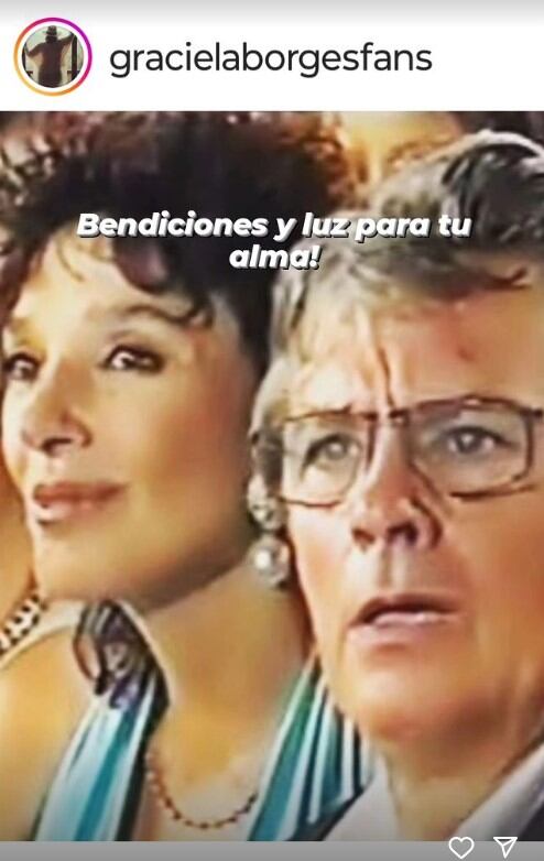 Graciela Borges recordó a su entrañable amigo Alain Delon (Instagram)