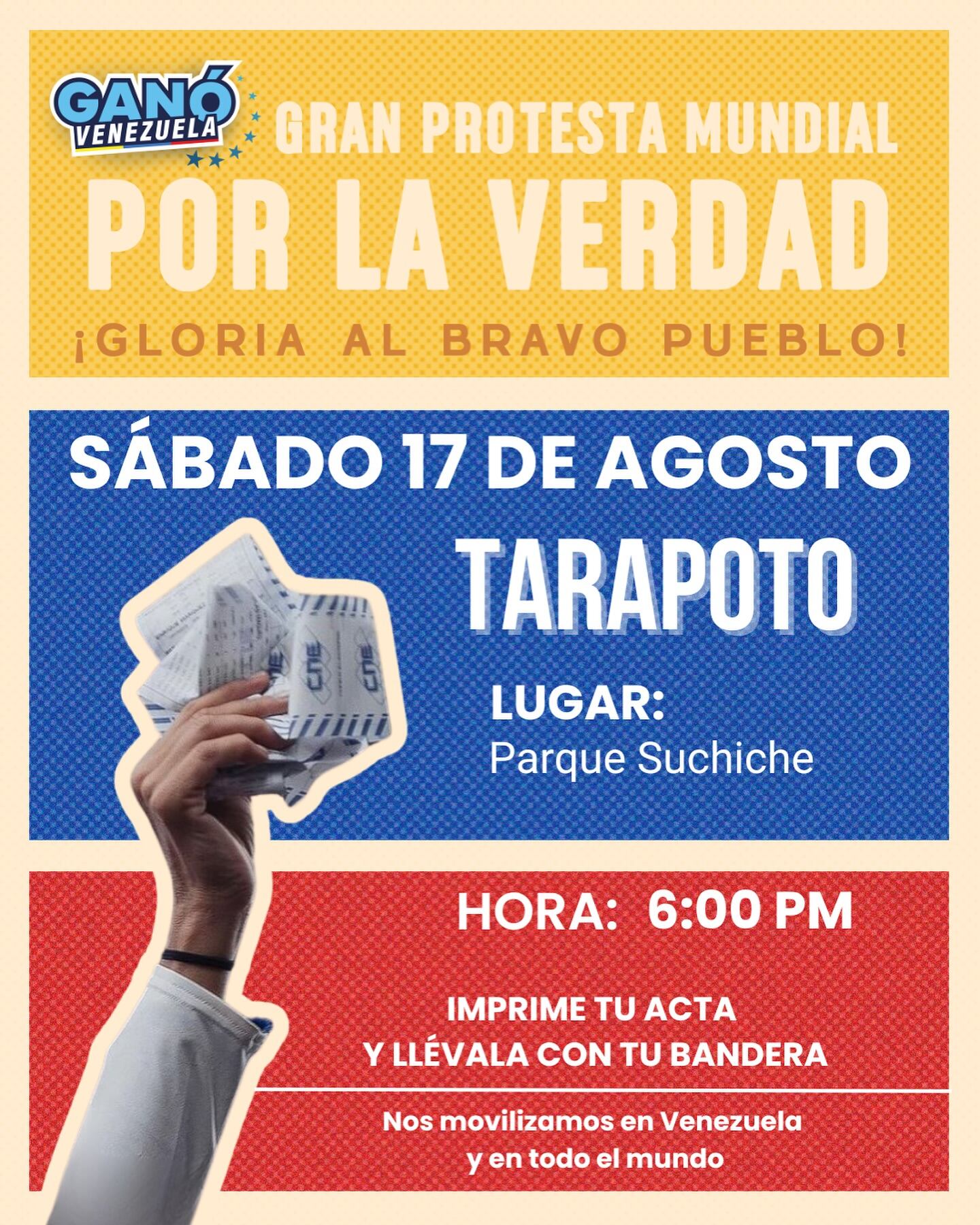 Venezolanos en Perú EN VIVO: convocan marcha contra el régimen de Nicolás Maduro en Lima, Trujillo, Ica y más ciudades