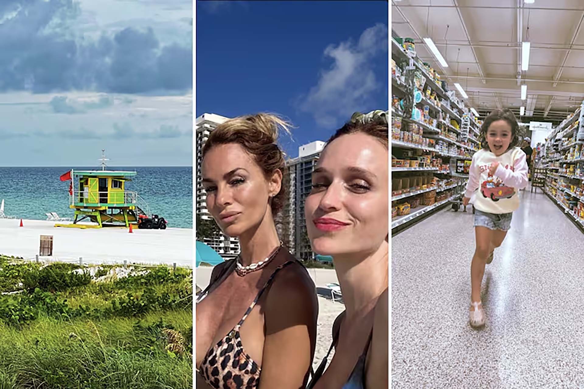 Las vacaciones de Brenda Gandini con las familias de Paula Chaves y Sabrina Rojas en Miami