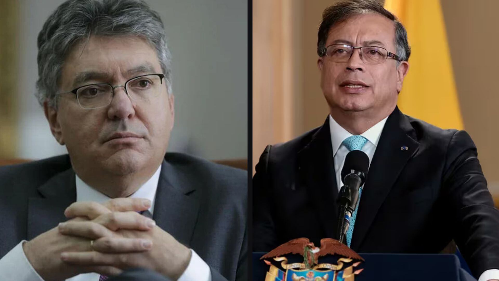 Mauricio Cárdenas y Gustavo Petro