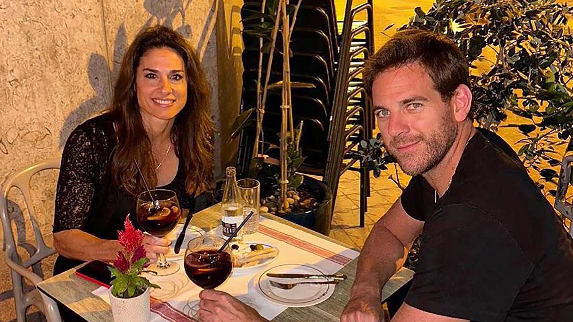 El encuentro entre Sabatini y Del Potro