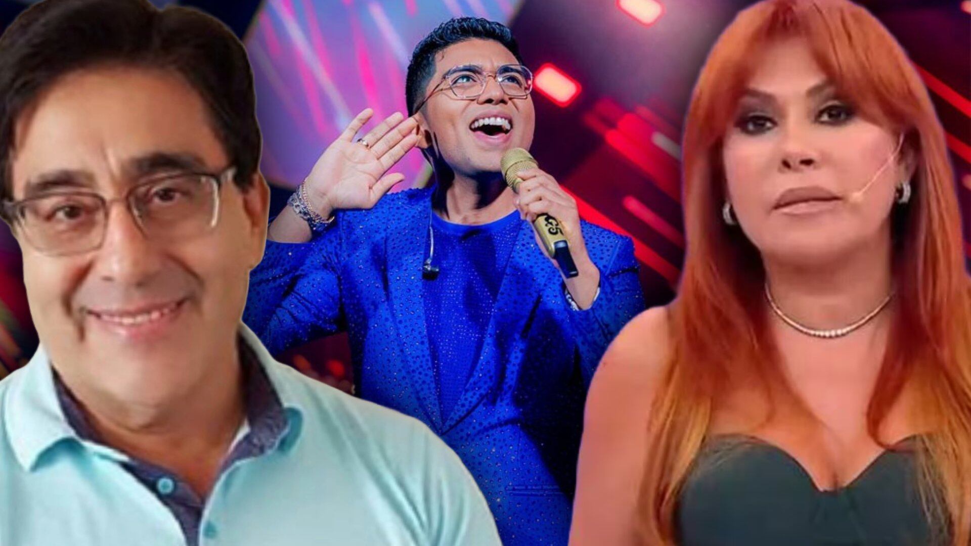 Magaly Medina defiende a Christian Yaipén de las críticas. Composición Infobae Perú