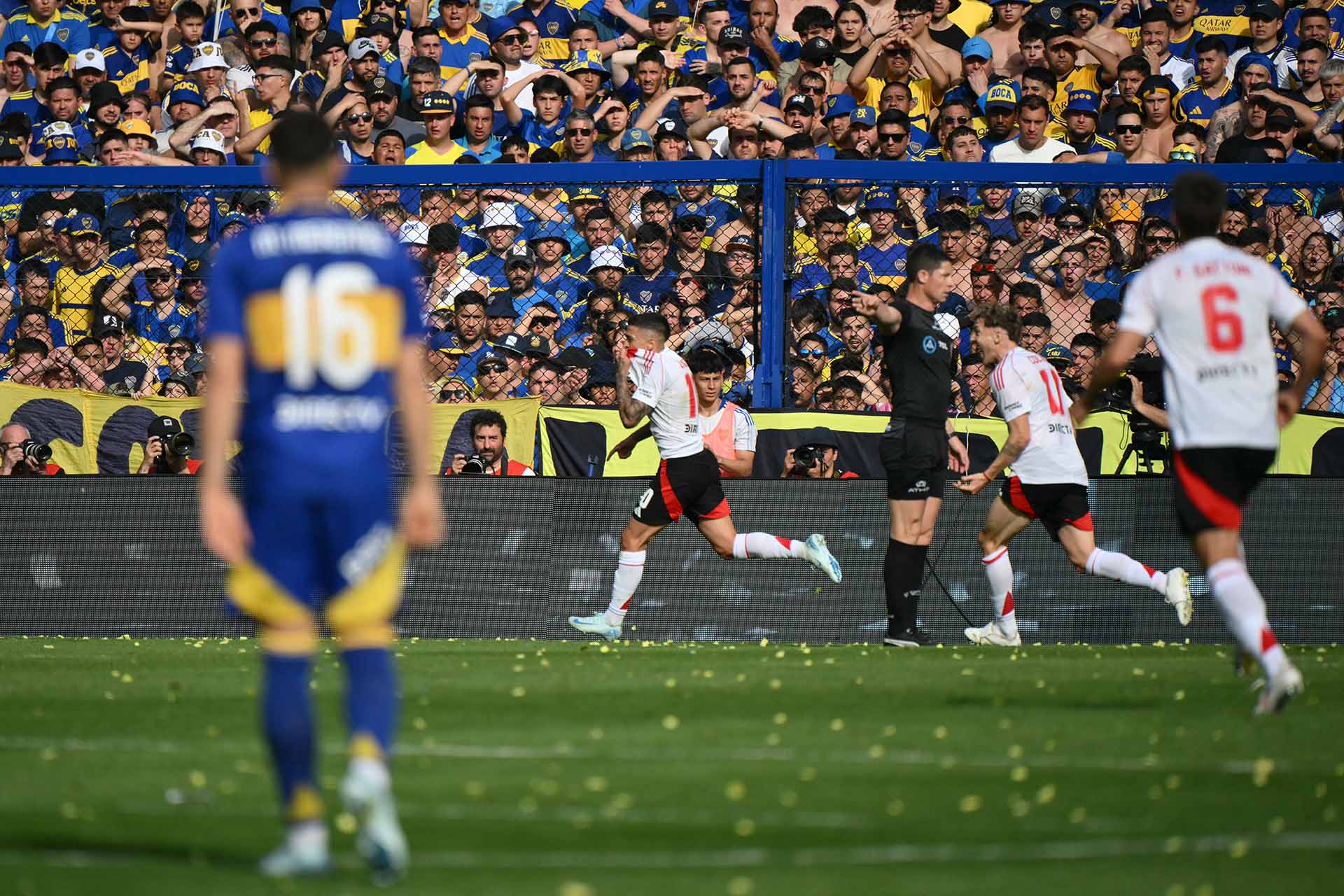 Clásico Boca vs River - Primer tiempo